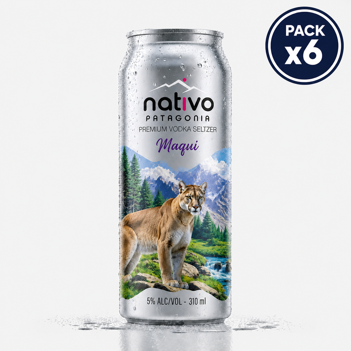 Maqui Vodka Seltzer 6 x 310 ml